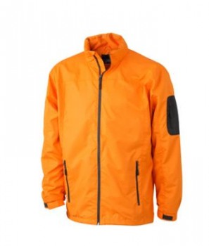 Herren Wind Breaker (orange)