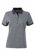 Ladies Heather Polo