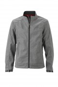 Herren Melange Softshelljacke