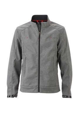 Herren Melange Softshelljacke