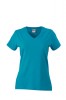 Ladies Slim Fit V-T