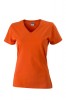 Ladies Slim Fit V-T