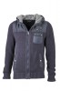 Herren Strick Kapuzenjacke