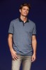 Mens Heather Polo