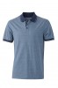 Mens Heather Polo