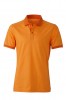 Mens Heather Polo